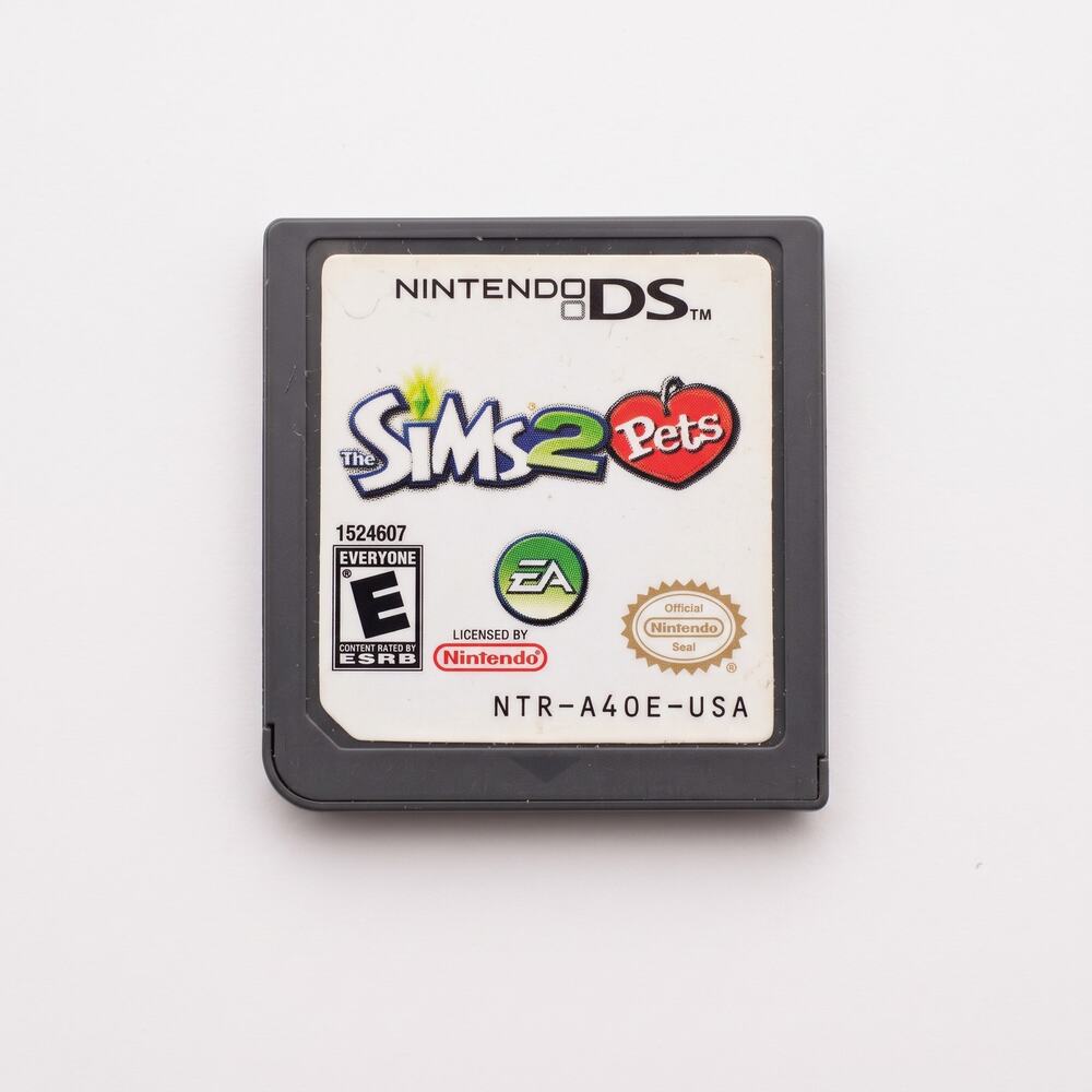 The Sims 2 Pets Nintendo DS USA Cartridge Only 2006 EA Y2K Kidcore Retro Game